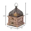 Flip-Top Moroccan Lantern (S)