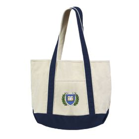Yale Bulldogs Seal Tote Bag with Colored Straps 21x15 inches