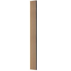 VEVOR Wood Slat Acoustic Panels, 7.9 x 94.5 inch, MDF Accent Wooden Wall Panels for Modern Interior Wall Decor